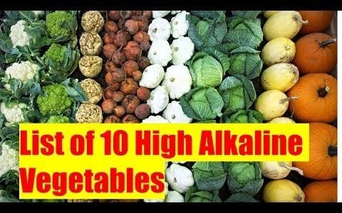 Top 10 Most Alkaline Foods - List of High Alkaline Vegetables