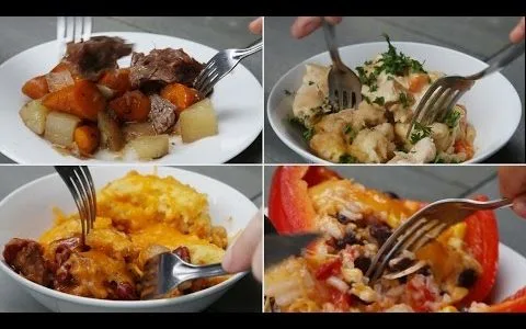 4 Easy Slow Cooker Dinners