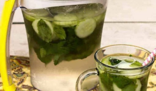 How to Make Cucumber Mint Infused Water