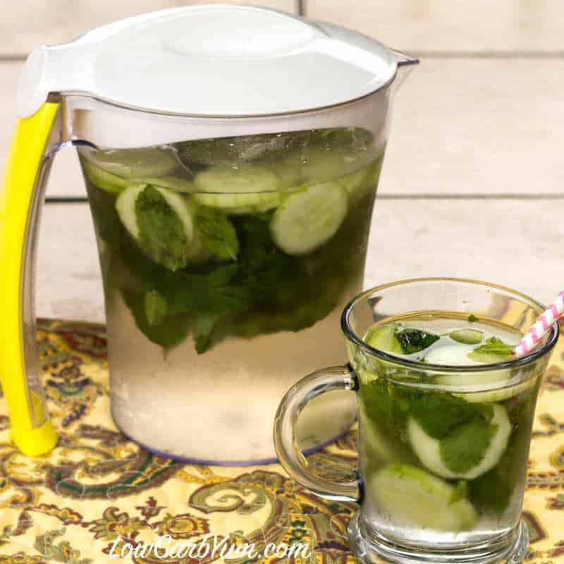 How to Make Cucumber Mint Infused Water Hot Divas Recipes