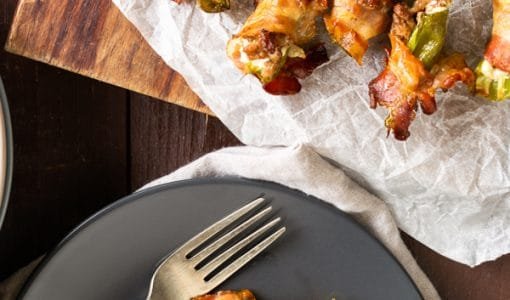 Bacon Wrapped Jalapeno Popper Recipe