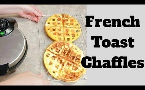 French Toast Chaffles 2 Ways | How to Make a Chaffle
