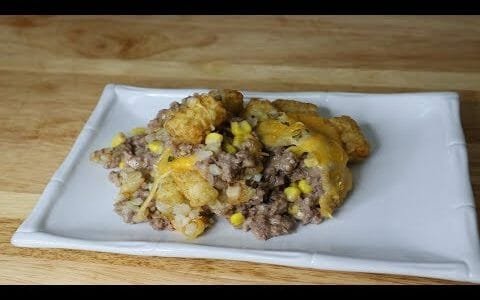 Easy Tater Tots Casserole