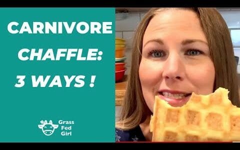 Keto and Carnivore Diet Chaffle Recipe | 3 Methods for Zero Carb Waffle!