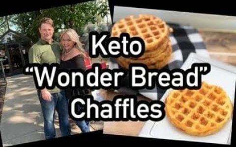 Wonder Bread Chaffle Recipes / Keto Bread / Chaffles