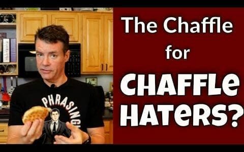 The Chaffle for People Who Hate Eggy Tasting Chaffles