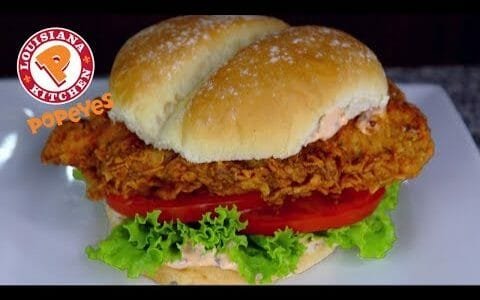 HOW TO MAKE POPEYES CHICKEN SANDWICH