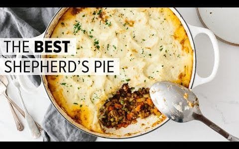 SHEPHERD'S PIE RECIPE | how to make shepherd's pie easy + healthy