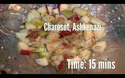 Charoset, Ashkenazi Recipe