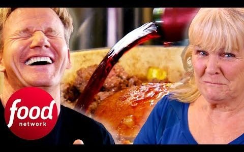 Mum Is Shocked By The Amount Of Wine In The Shepherd's Pie | Gordon Ramsay's Festive Home Cooking