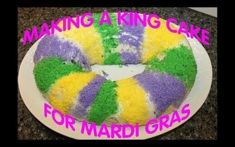 Making A King Cake for Mardi Gras – Recipe