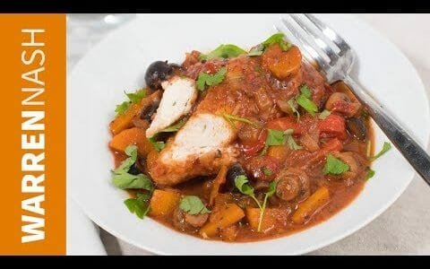 Chicken Cacciatore Recipe - Traditional Italian Hunters Stew - Recipes by Warren Nash