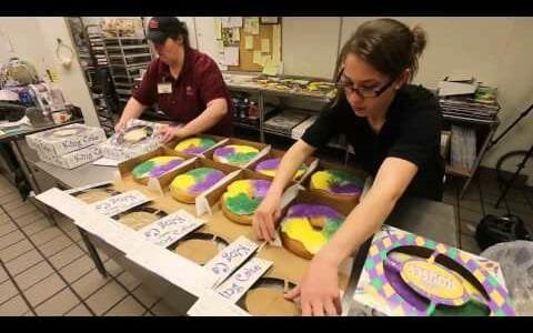 How to make a king cake in two minutes