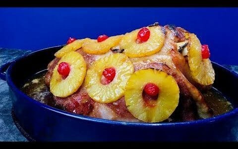 Best Pineapple Honey Glazed Ham Recipe