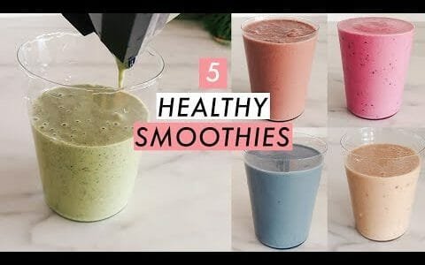 5 Quick & Healthy Smoothie Recipes for Breakfast ????????