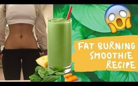 FAT BURNING SMOOTHIE RECIPE! | BYE BYE TUMMY FAT!