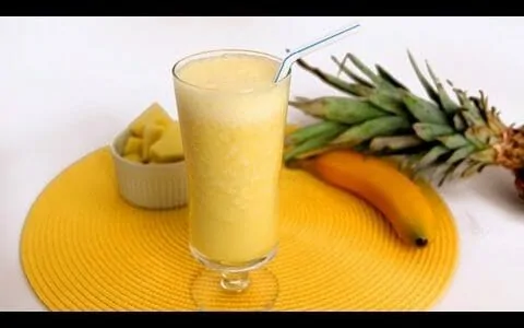 Pineapple Banana Smoothie Recipe - Laura Vitale - Laura in the Kitchen Episode 566