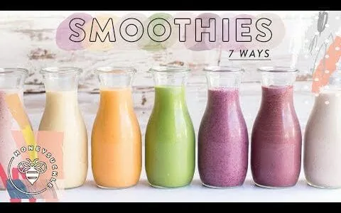 7 Life-Changing HEALTHY SMOOTHIES ????| HONEYSUCKLE