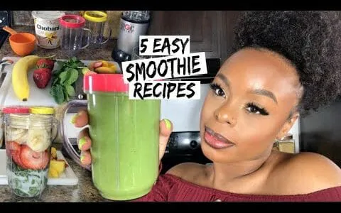 5 Easy Smoothie Recipes | Meal Replacements, Post Workouts + More | ShaniceAlisha .