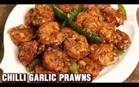 Chilli Garlic Prawns Recipe | Delicious Chilli Garlic Prawns | Seafood Starter Recipe By Tarika