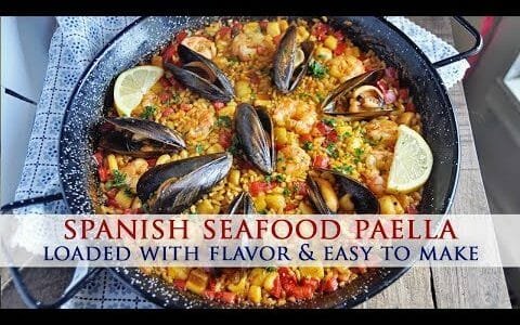 Authentic Spanish Seafood Paella Recipe - Colab With Best Bites Forever