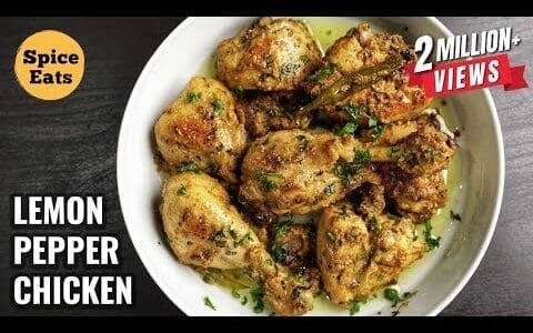 LEMON PEPPER CHICKEN | EASY LEMON PEPPER CHICKEN RECIPE | SPICE EATS