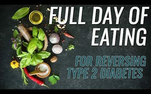 Full Day Of Eating For Reversing Type 2 Diabetes. Doctor Recommended!