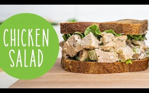 Chicken Salad Recipe made with Avocado Oil Mayonnaise