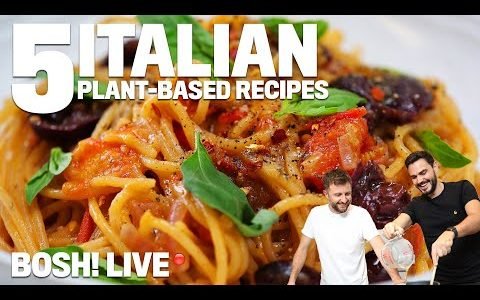 5 ITALIAN INSPIRED VEGAN RECIPES