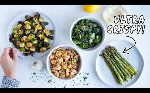 4 EASY Air Fryer Veggie Recipes (Ready in Under 15 Minutes!)