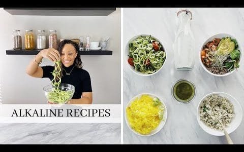 ALKALINE RECIPES | Easy Healthy Meals | + PDF Guide