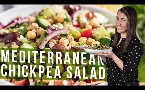 Mediterranean Chickpea Salad