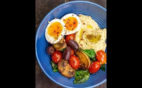 15-Minute Mediterranean Breakfast Bowls! #shorts #mediterraneandiet #breakfastbowl #healthyrecipe