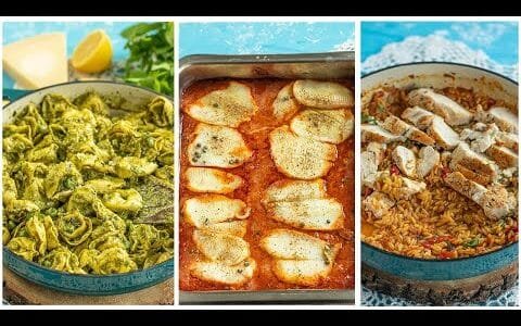 3 EASY Mediterranean Dinner Ideas that your family will LOVE!