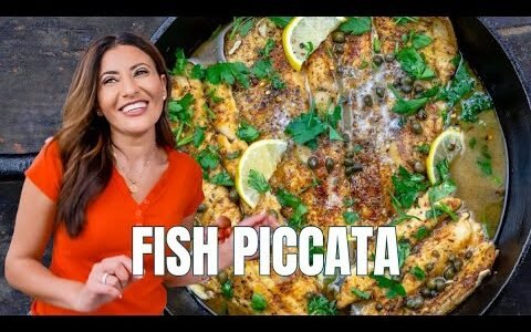 The Easiest 20 Minute Fish Recipe EVER! | The Mediterranean Dish
